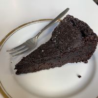 Chocolate cake  at OmNam in Helsinki