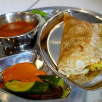 Vegan dosa! at OmNam in Helsinki