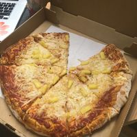 beer in the top left corner not included at Toss Pizza in Baltimore