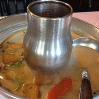 tom kha soup at Thai Taste in Loganville
