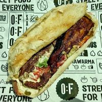 Special veggie sandwich  at Operation Falafel - Dubai Hills Mall in Dubai
