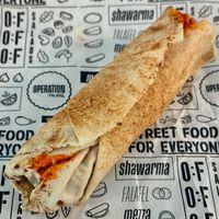 Fiery falafel wrap at Operation Falafel - Dubai Hills Mall in Dubai