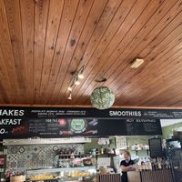 Menu board. Also daily specials    at Leaf Lounge Cafe in Herne Bay