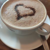 Chocolate with espresso at Cafe Schnurrke in Cologne
