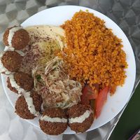 small falafeli plate 7,50€ at Falafeli in Braunschweig
