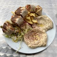 Falafel Saj Teller  at Falafeli in Braunschweig
