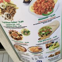 menu at Falafeli in Braunschweig