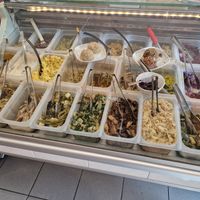 Buffet at Rosmarino Gastronomia Naturale e Vegana in Lombardia