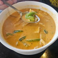 Red curry with tofu at Thai Kitchen in Idaho Falls