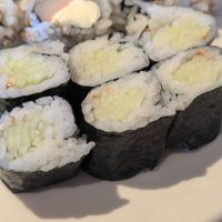 Cucumber roll at Sushiya in Fleming Island