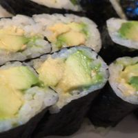 Avocado rolls at Sushiya in Fleming Island