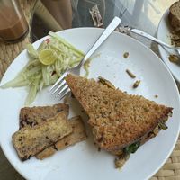   at Pumpernicle German Bakery in Rishikesh