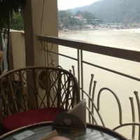 The Ganga at Pumpernicle German Bakery in Rishikesh