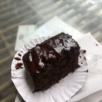Vegan Brownie  at Pumpernicle German Bakery in Rishikesh