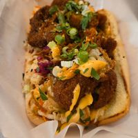 Po boy at Seoul Food DC in Takoma Park