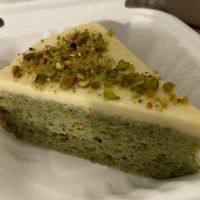 Pistachio cardamom cake    at Seoul Food DC in Takoma Park