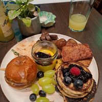 "Weekendtallrik", the brunch plate at Enter/Exit in Stockholm