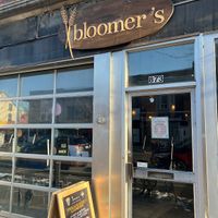 Bloomers Toronto - sign outside   at bloomer's in Toronto