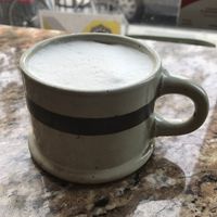 Chai Latte at bloomer's in Toronto