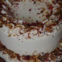 Rose pistachio cake   at bloomer's in Toronto