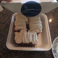 Carrot cake loaves at bloomer's in Toronto