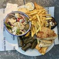 Veggie platter for 2  at The Real Greek - Bankside in South East London