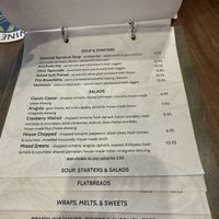 Starters and salads   at Sail Away Wine in North Kansas City