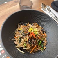 Truffle Japchae  at Sunbap - Bockenheim in Frankfurt