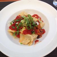 Fajitas all Vegan! It was delicious!! at Prélude in Luzern