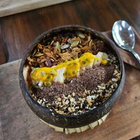 Smoothie Bowl at Jamu Cafe in Weligama