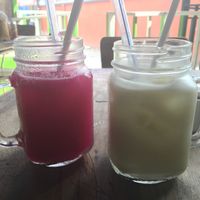 watery juice at Hanny Green Rumah Herbal and Healthy Cafe in Kuta