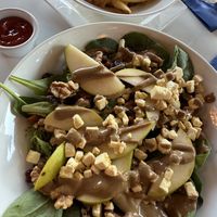 Vegan Fall harvest salad with tofu   at The Artisan at Brick Street Hotel in Durant