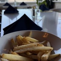 Vegan truffle fries   at The Artisan at Brick Street Hotel in Durant