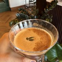 Pumpkin espresso mocktail martini   at The Artisan at Brick Street Hotel in Durant