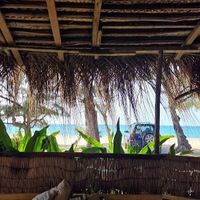 The view from the Café at Jen's Café in Tofo