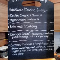 Daily specials at The Kitchen Table in Dundee