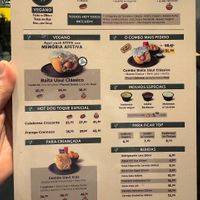 Cardápio at Cachorro Quente Uau! Dogueria - Hot Dog in Santa Catarina