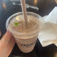 Jon dairy milkshake, with soy based ice cream and oat milk  at The Milkshake Factory in Moon Township