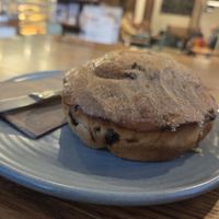 Maple cinnamon scroll at Coffee Culture Lincoln in Lincoln