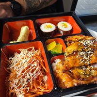 bento box at Sushi Ya Lincoln in Canterbury Region