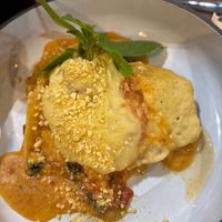 Vegan lasagne at Veganerie Grand Palace - วีแกนเนอรี วัดพระแก้ว in Bangkok