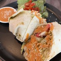 BLT wrap  at Veganerie Grand Palace - วีแกนเนอรี วัดพระแก้ว in Bangkok