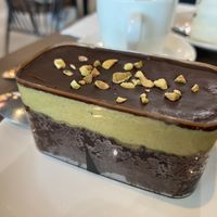 Dubai chocolate cake  at Veganerie Grand Palace - วีแกนเนอรี วัดพระแก้ว in Bangkok