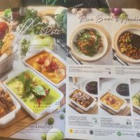 Menu  at Veganerie Grand Palace - วีแกนเนอรี วัดพระแก้ว in Bangkok