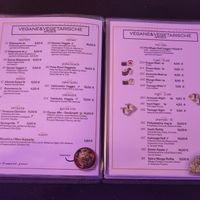 Vegane Optionen in der Karte at Samurai Sushibar & more in Bayern