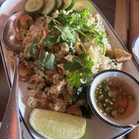 Thai street rice  at Yaowarat in Portland