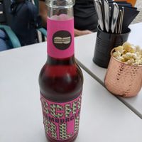 Johannisbeerschorle at Hamburgerei Kempten in Bayern