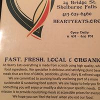 Hearty Eats at Hearty Eats in Shelburne Falls