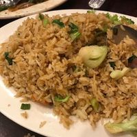 Vegetable fried rice w/o egg at Chef's Experience China Bistro in Hayward