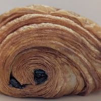 Vegan Chocolatine at Hi Gluten in Portland